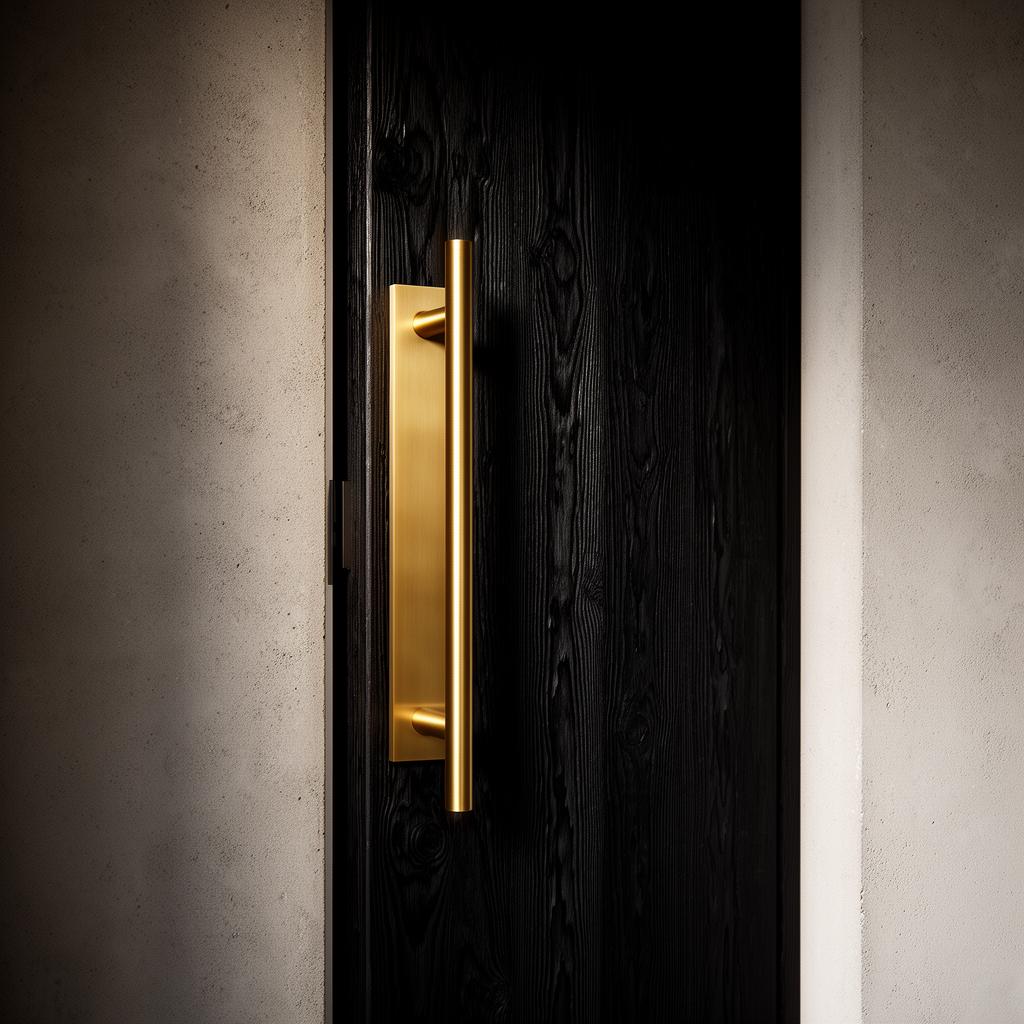 Linear Brass Threshold Pull